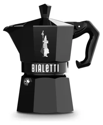 Immagine prodotto di Caffettiera italiana nera da 3 tazze Bialetti 0009065