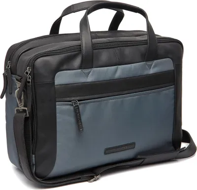 Produktbild von The Chesterfield Brand Businesstasche Laptoptasche mit Laptopfach Nivano Business Bag Light Grey blaugrau