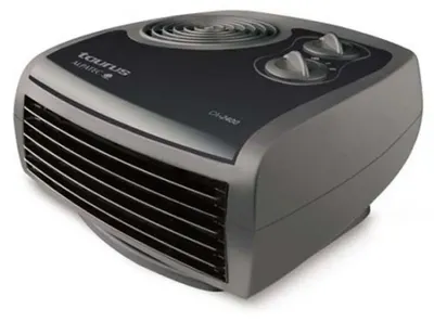 Produktbild von Taurus CA2400, Elektrischer Raumheizlüfter, Drinnen, Tisch/Bank, Flur, Schwarz, Drehregler, 2400 W