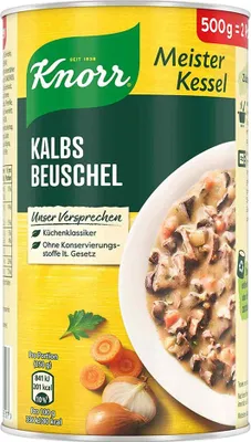 Produktbild von Knorr Meisterkessel Kalbsbeuschel 500g
