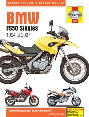 Image de BMW F650 Singles (94 - 07) Haynes Repair Manual