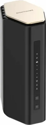 Produktbild von NETGEAR Nighthawk RS600, Wi-Fi 7 (802.11be), Tri-Band (2,4 GHz/5 GHz/6 GHz), Ethernet/LAN, Schwarz, Tragbarer Router