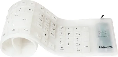 Obrázek produktu pro LogiLink ID0018A Klávesnice USB QWERTY německá bílá