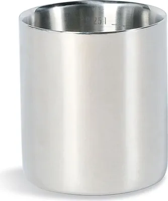 Produktbild von Edelstahl doppelwandige Thermobecher 250 ml mit Deckel Ø 75