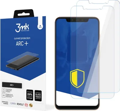 Produktbild von 3mk Display Schutzfolie ARC+ für Xiaomi Mi 8 Pro  0,17mm Self-Heal (2 Stück)