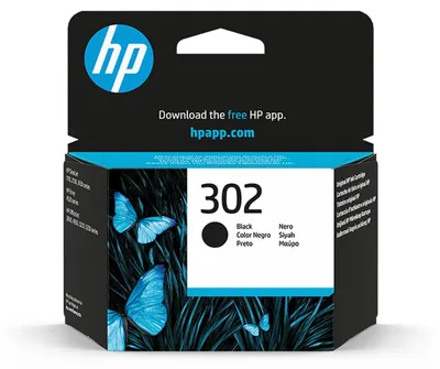 Produktbild von HP 302 Schwarz, Original Druckerpatrone