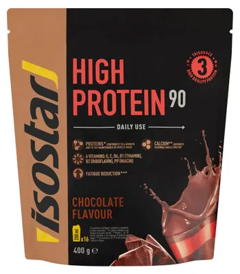 Productafbeelding van Isostar High Protein 90 Chocolate Flavour (400 gr)