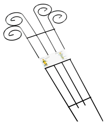 Produktbild von Metall-Blumenspalier 90x39cm Rankhilfe Blumenstütze Rankgitter Pflanzenstütze