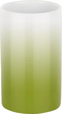 Immagine prodotto di spirella Tube bicchiere per spazzolino da denti in ceramica bianca/verde