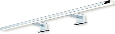 Produktbild von LED Spiegelleuchte Anbauleuchte Leuchte AALTO Aluminium Stahl chrom poliert | Länge 800 mm | Badleuchte | neutralweiß 4000 K | IP44 | 13W | 230V