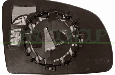 Produktbild von PRASCO Spiegelglas Außenspiegel Links für OPEL Meriva A (X03) Beheizbar Asphärisch OP3507504