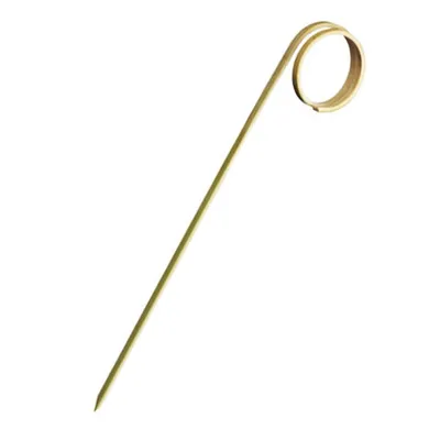 Produktbild von 200x Fingerfood-Spieße aus Bambus LOOP 110 mm stabil und splitterfrei
