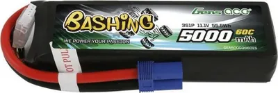 Zdjęcie produktu dla Bateria LiPo Gens Ace Bashing, 5000mAh, 11.1V, 3S1P, 60C, EC5