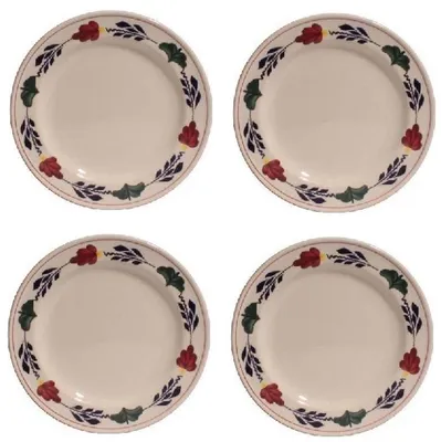 Produktbild von Boerenbont-Servierteller, Lunchteller, 24 cm, Set mit 4 Stück