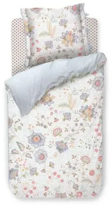 Produktbild von Pip Studio Bettwäsche-Set Mumbai Morning Light Blue (135x200cm)