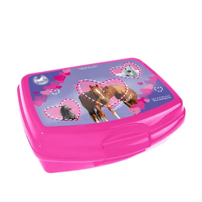 Produktbild von Starpak Lunchbox Sandwichbox Brotdose Pferde