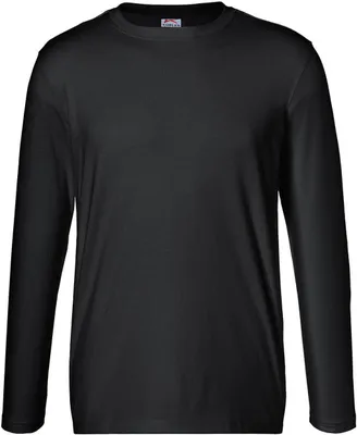 Produktbild von Kübler Shirts Longsleeve schwarz Gr. S