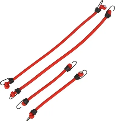 Produktbild von Robitronic Spanngurte mit Haken Rot elastisch (2 Paar)