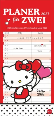 Produktbild von Hello Kitty Planer für zwei 2027