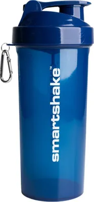 Produktbild von Smartshake Lite Protein Shaker Flasche, 1000ml, auslaufsicher, BPA-frei, navy blau