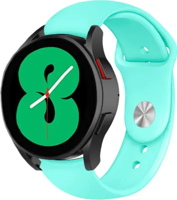 Produktbild von Strap-it Samsung Galaxy Watch 4 - 40mm Sportarmband (Aqua)