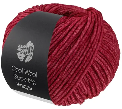 Produktbild von Lana Grossa - Cool Wool Superbig Vintage 7277 indischrot