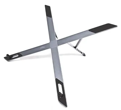 Image de Support pour ordinateur portable Allity X en aluminium ABA-301, gris