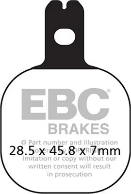 Productafbeelding van FA184 EBC - Remblokken, "Blackstuff" serie