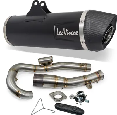Produktbild von LeoVince kompletny system ze stali nierdzewnej SBK NERO do KTM 690 SMC R / ENDURO / GAS GAS ES/SM 700 z katalizatorem