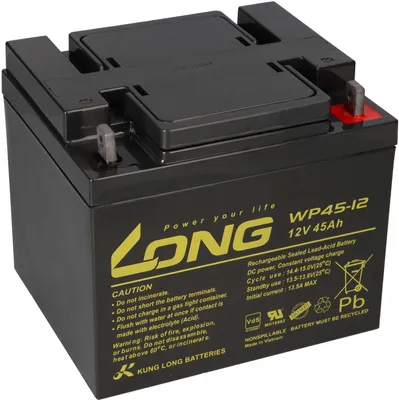 Produktbild von Kung Long WP45-12 VDS12V 45Ah Pb Batterie Bleigel AGM