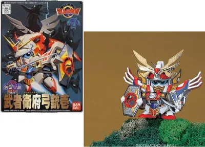 Produktbild von Gundam BB101 Musha F91 – Modellbausatz von Bandai SD