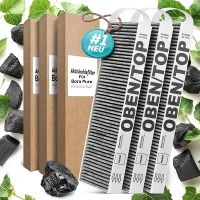 Aktivkohlefilterset 3er-Pack für Bora Pure PUAKF
