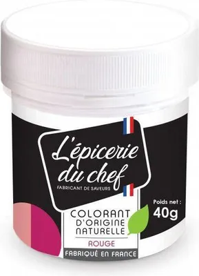 Zdjęcie produktu dla Naturalny barwnik spożywczy 40 g - czerwony