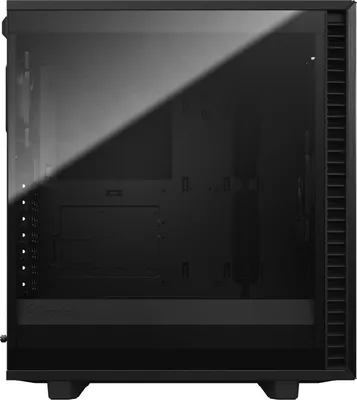 Obrázok produktu pre Fractal Design Define 7 Compact, Midi Tower, PC, Čierna, ATX, micro ATX, Micro-ITX, Hliník, Oceľ, Temperované sklo, Domov / kancelária