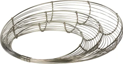 Produktbild von Lambert Franzi Dekokranz Stahl, nickel groß D 55 cm 41133 SP25
