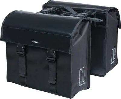 Produktbild von Basil Adapterplatte Urban Load MIK 2.0 Doppeltasche 48-53 Liter - wasserdicht...