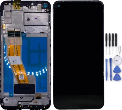 Produktbild von Samsung Display LCD Kompletteinheit für Galaxy M11 GH81-18736A Schwarz
