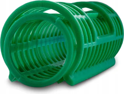 Produktbild von Ponik's Kunststoff Lockenwickler, Haar-Roller-Set, selbstgreifend, 24 mm, 6 Stk, Grün