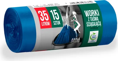 Zdjęcie produktu dla Worki na śmieci 35 L worki na śmieci worki na śmieci worki na śmieci 15 sztuk