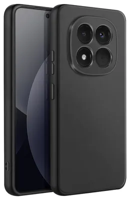 Image de Coque de protection pour Redmi Note 15 Pro Plus 5G, flexible et résistante, de couleur noire