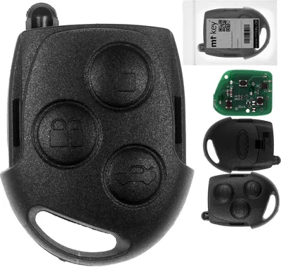 Produktbild von Auto Schlüssel Fernbedienung 433,92 MHz kompatibel mit FORD Ford Fiesta V VI VII Focus I II