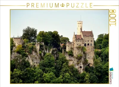 Produktbild von Calvendo Schloss Lichtenstein 1000 Teile Puzzle quer 640x480mm, CALVENDO; 7296779