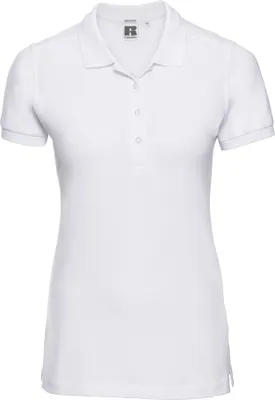 Produktbild von Russell - Poloshirt Stretch für Damen RW10317 (XL) (Weiß)