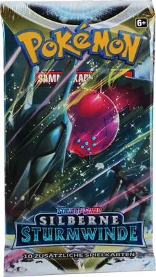 Obrázok produktu pre Pokémon SWSH12 Meč a štít Strieborný búrkový vietor - Single Booster - nemčina