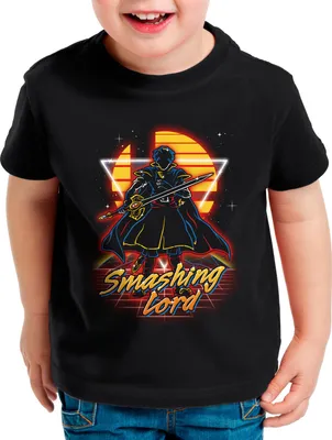 Produktbild von style3 Smashing Lord T-Shirt für Kinder gamer smash