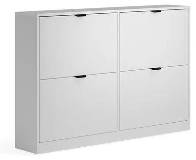 Obrázok produktu pre Sklápač topánok Vicco Gizmo biely 115 x 77.6 cm s 2x2 priehradkami, Model 59808