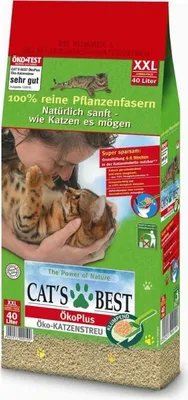 Produktbild von Katzenstreu Cat's Best ÖkoPlus 40 l.