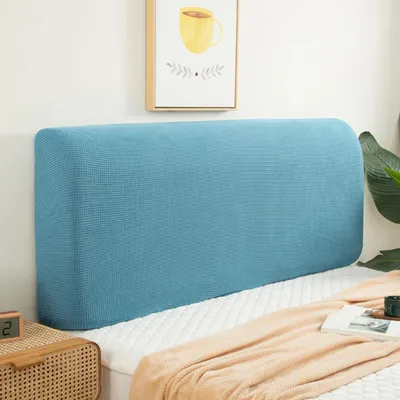 Produktbild von Verstellbarer Kopfteilbezug, staubdicht, blau, 200 cm