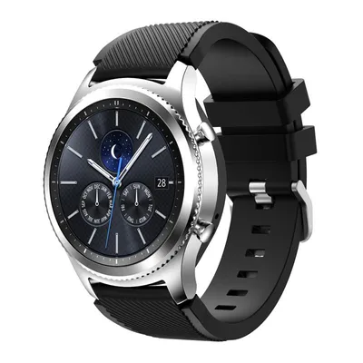 Produktbild von Sport Armband 20mm Silikon für Samsung Galaxy Watch 7/6/5/4/FE 40mm 44mm + FE Garmin Forerunner 645 245 Venu