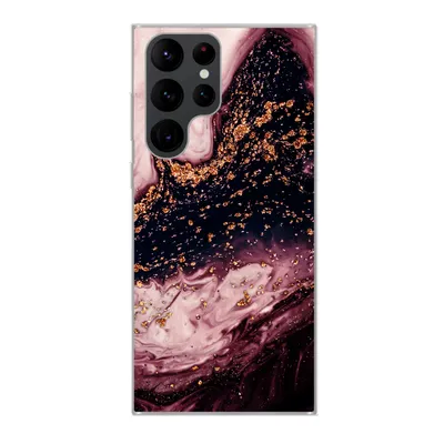 Produktbild von MuchoWow® Handyhülle Schutzhülle Hülle für Samsung Galaxy S22 Ultra Marmor - Natursteine - Mineralien Silikon Softcase Handy Hülle - Abbildung